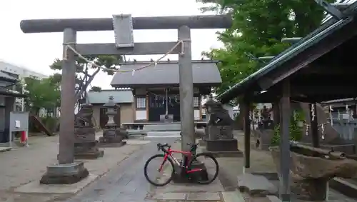 行徳神明神社（豊受神社）の鳥居