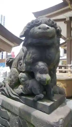 御穂鹿嶋神社の狛犬