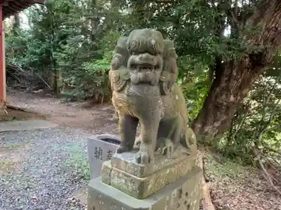 笹子神社の狛犬