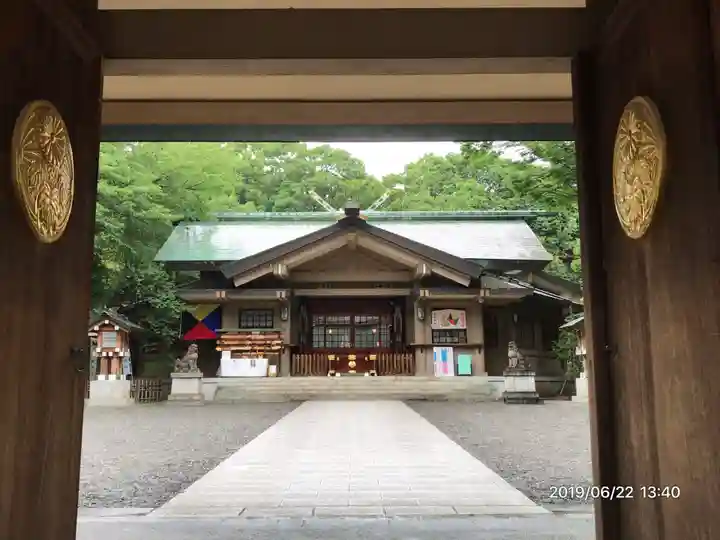 東郷神社の本殿・本堂