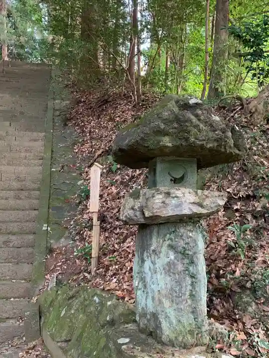 萩日吉神社の塔