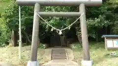 地殿神社の鳥居