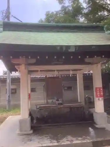 真清田神社の手水舎