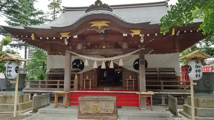 草加神社の本殿・本堂