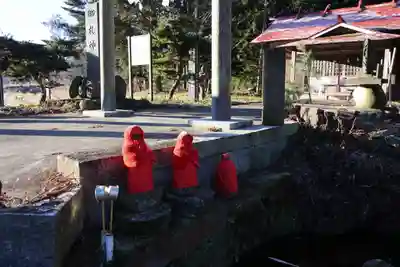 御札神社の地蔵