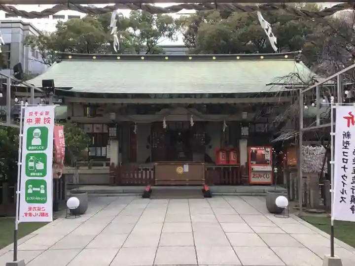 露天神社(お初天神)の本殿・本堂