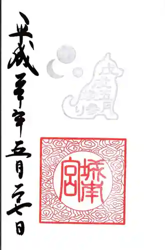 城南宮の御朱印