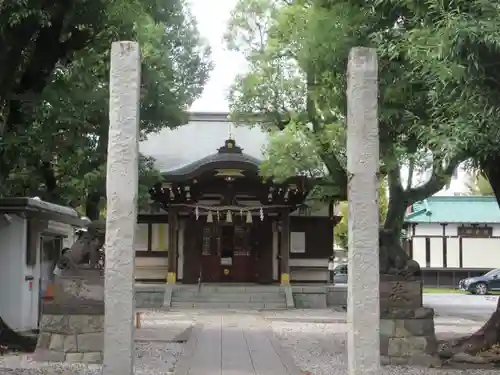 橘樹神社の本殿・本堂
