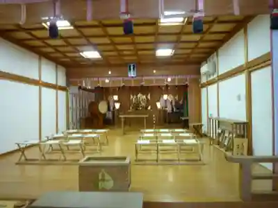 比佐豆知神社の本殿・本堂