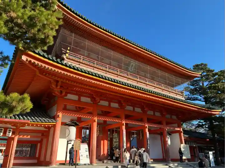 平安神宮の山門・神門