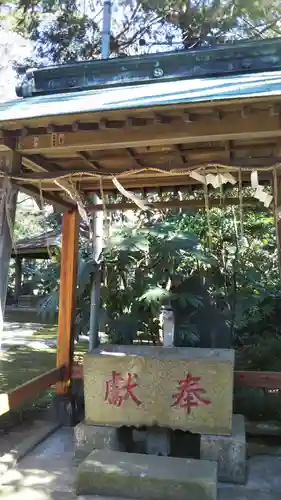 神崎神社の手水舎