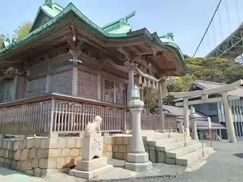 和布刈神社の本殿