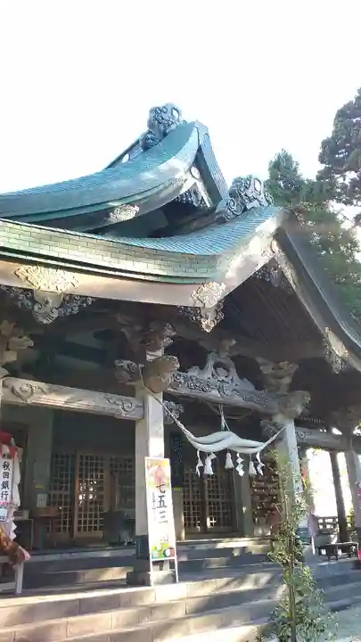 太平山三吉神社総本宮の本殿・本堂