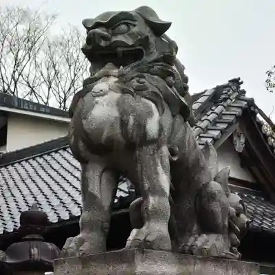住吉神社(入水神社)の狛犬