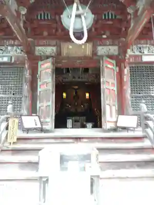 秩父札所１番　四萬部寺の本殿・本堂