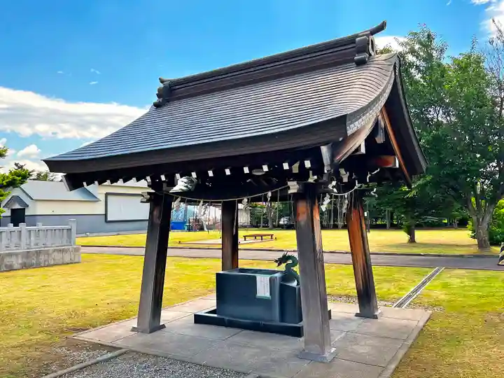 美瑛神社の手水舎