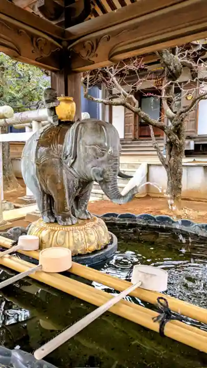 長妙寺の手水舎