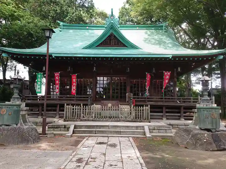 (下館)羽黒神社の本殿・本堂