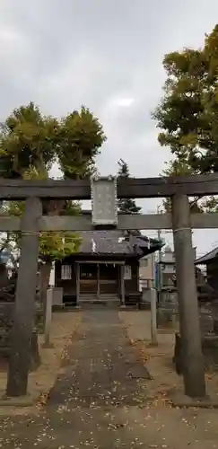 高須香取神社の鳥居