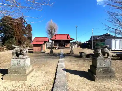 久伊豆神社の狛犬