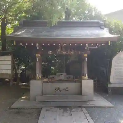 王子神社の手水舎