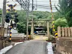 関蝉丸神社下社の鳥居