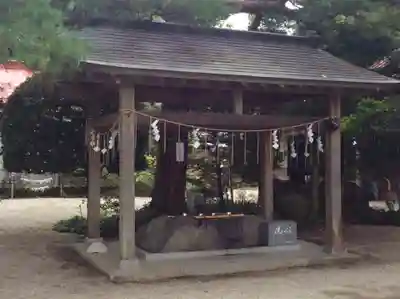 黒磯神社の手水舎
