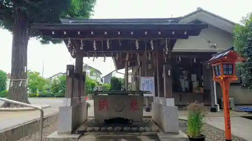 武蔵野神社の手水舎