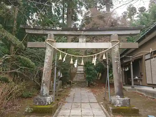 宮谷八幡神社の鳥居