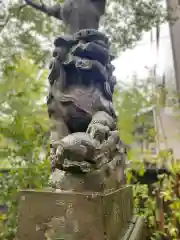 溝口神社の狛犬