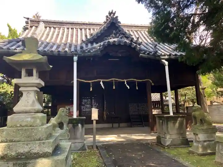 日吉神社の本殿・本堂