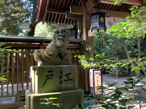 駒木諏訪神社の狛犬