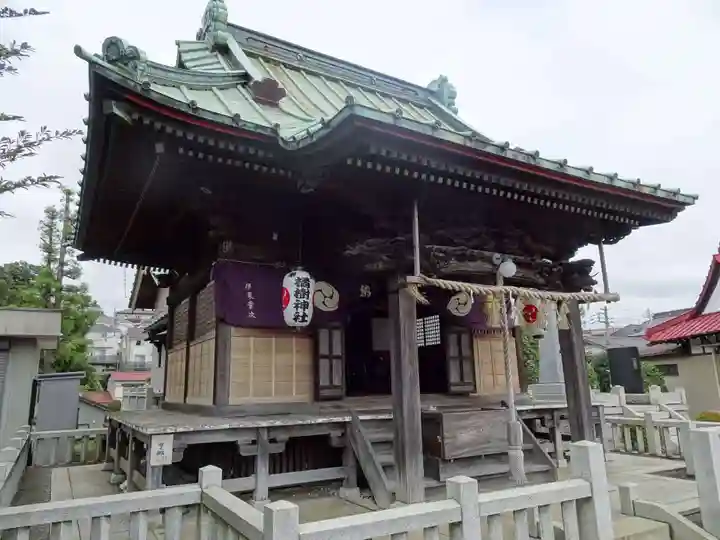 橘樹神社の本殿・本堂