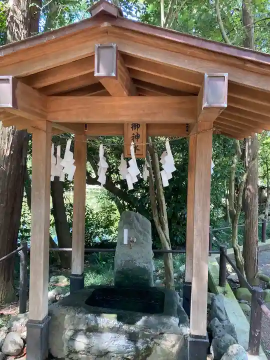 武蔵一宮氷川神社の手水舎