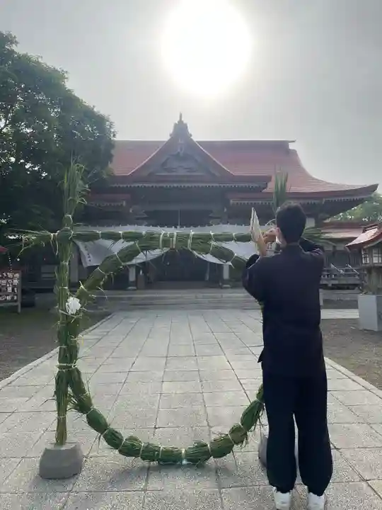 釧路一之宮 厳島神社の本殿・本堂