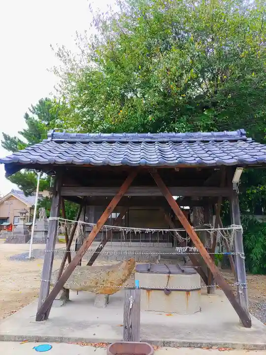 神明社(田貫町)の手水舎
