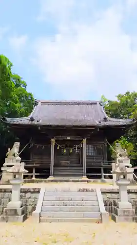 山崎神明社の本殿・本堂