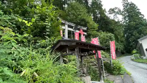 寒江山 長登寺の鳥居