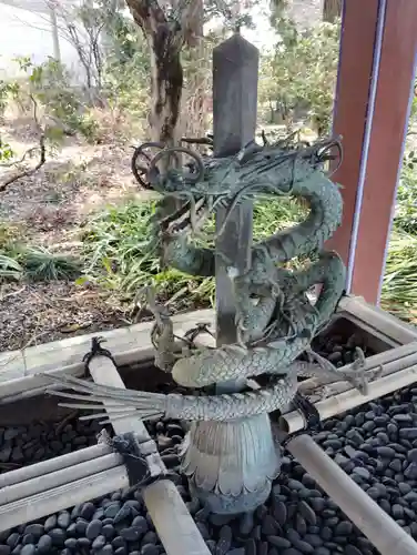 善導寺の手水舎