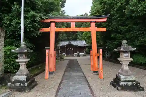 八所御霊神社の鳥居