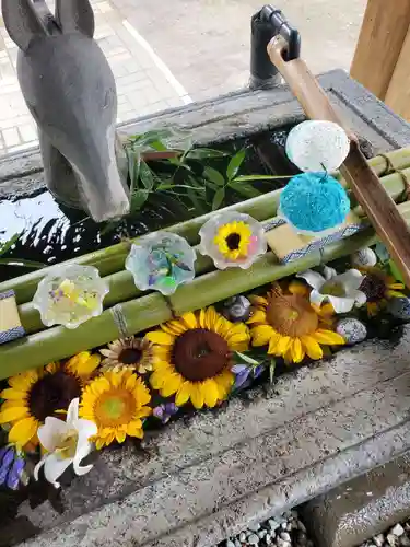 駒形神社の手水