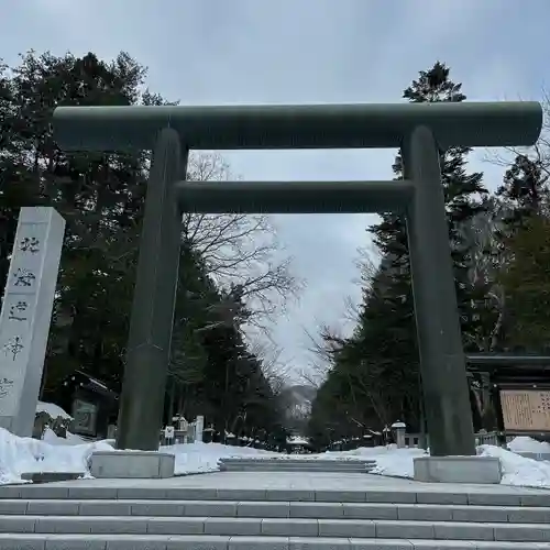 北海道神宮の鳥居