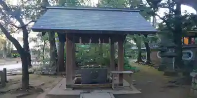赤坂氷川神社の手水舎