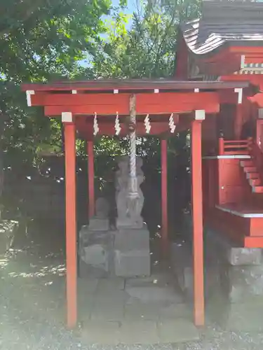 函館厳島神社の像