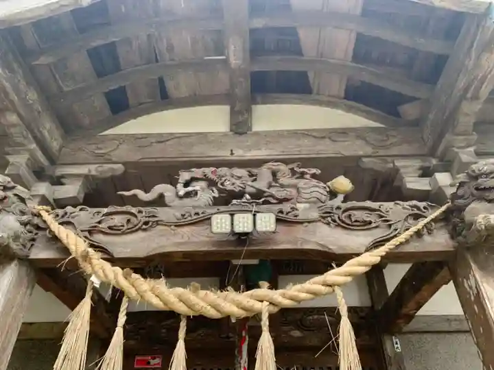 八幡神社の芸術