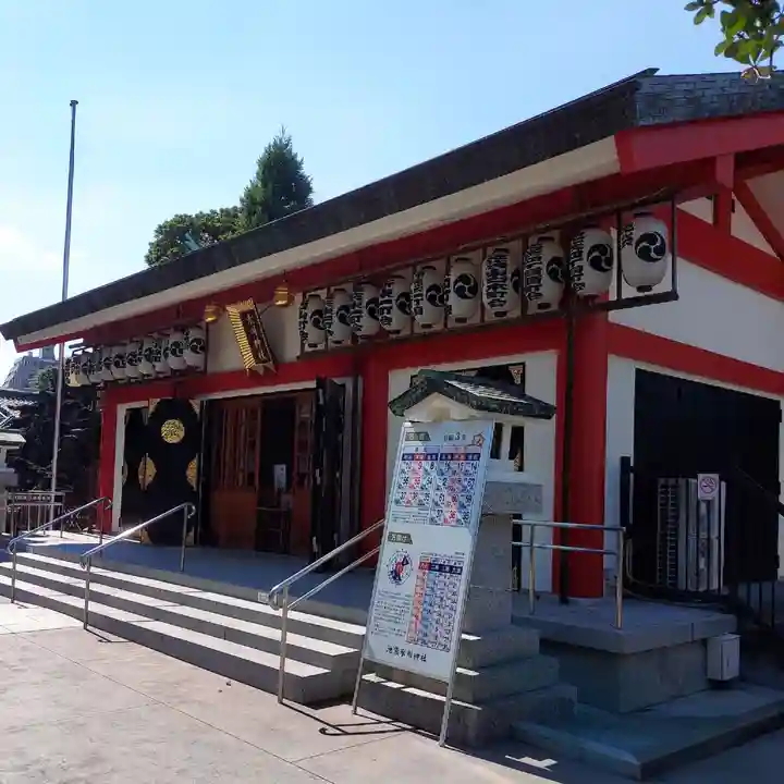 池袋氷川神社の本殿・本堂