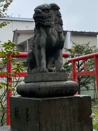 帯広三吉神社の狛犬