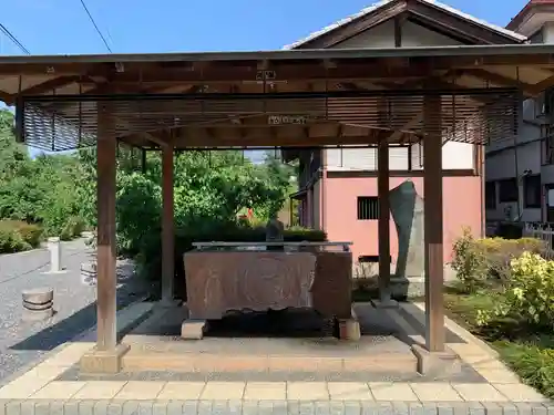 板倉雷電神社の手水