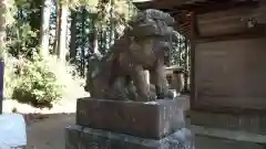 鹿島静神社の狛犬