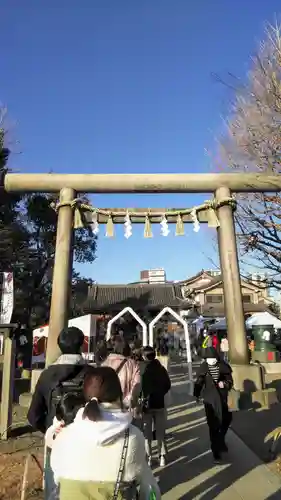 浅草神社の鳥居